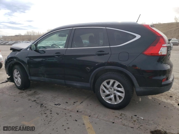 2015 Honda CR-V EX-L with VIN 2HKRM4H72FH620672, listed as a Copart auction lot 50746605 with 102,885 mi miles and Salvage Title. Bid and sale history available at carsss.com. Image 2.