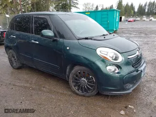 2014 FIAT 500L Easy with VIN ZFBCFABH9EZ003635, listed as a IAAI auction lot 41980367 with 89,957 mi miles. Bid and sale history available at carsss.com. Image 1.