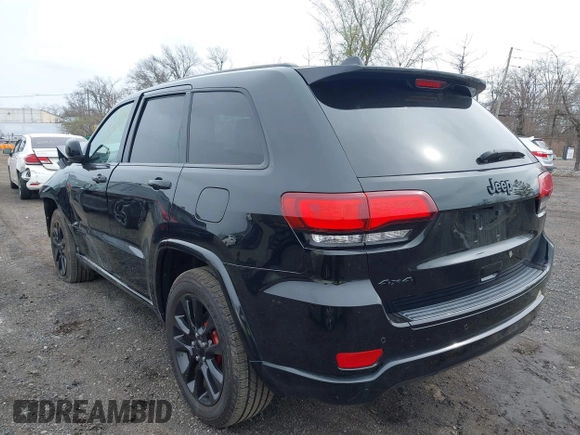 2018 Jeep Grand Cherokee Laredo with VIN 1C4RJFAG8JC356697, listed as a IAAI auction lot 41936524 with 78,292 mi miles and . Bid and sale history available at DreamBid. Image 3.