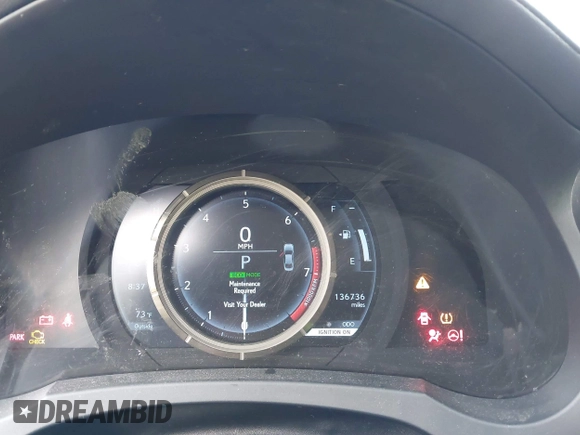 2017 Lexus IS with VIN JTHCM1D27H5022206, listed as a IAAI auction lot 42119275 with 136,736 mi miles. Bid and sale history available at carsss.com. Image 7.