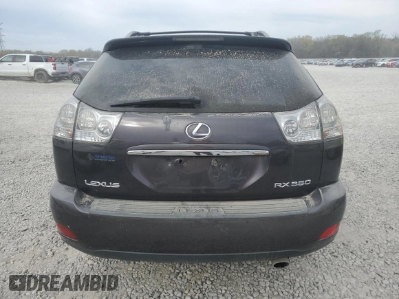 2009 Lexus RX 350 with VIN 2T2GK31U29C078161, listed as a Copart auction lot 50990845 with 230,205 mi miles and Salvage Title. Bid and sale history available at DreamBid. Image 6.