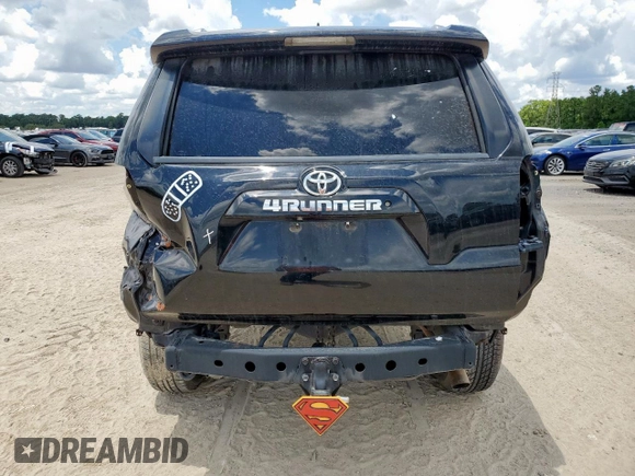 2015 Toyota 4Runner SR5 with VIN JTEZU5JRXF5101804, listed as a Copart auction lot 52541795 with 188,012 mi miles and Clean title. Bid and sale history available at DreamBid. Image 6.