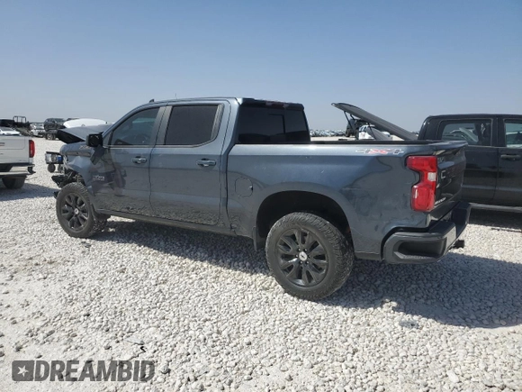2021 Chevrolet Silverado 1500 RST with VIN 1GCUYEED7MZ282514, listed as a Copart auction lot 49094005 with 48,946 mi miles and Salvage Title. Bid and sale history available at DreamBid. Image 2.