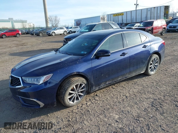 2018 Acura TLX with VIN 19UUB1F33JA008030, listed as a IAAI auction lot 41646216 with 55,931 mi miles and . Bid and sale history available at DreamBid. Image 20.