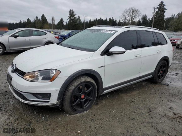 2017 Volkswagen Golf Alltrack S with VIN 3VWH17AU4HM543741, listed as a Copart auction lot 51004275 with 88,417 mi miles and Salvage Title. Bid and sale history available at carsss.com. Image 1.