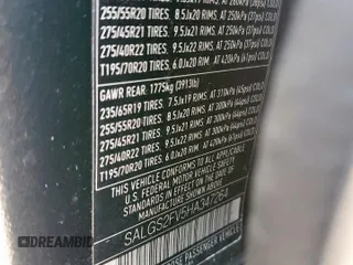 2017 Land Rover Range Rover HSE с VIN SALGS2FV5HA347264, выставлен на аукционе Copart как лот 59126475 с пробегом 94 968 миль миль и Чистый • Clean title. История ставок и продаж доступна на DreamBid. Изображение 13.