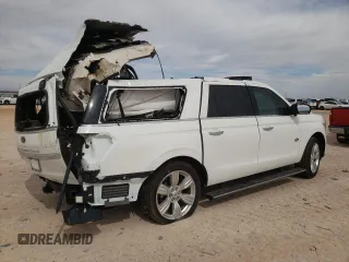 2022 Ford Expedition Max King Ranch with VIN 1FMJK1PT2NEA48688, listed as a Copart auction lot 41722673 with Not Provided miles and Salvage Title. Bid and sale history available at DreamBid. Image 3.