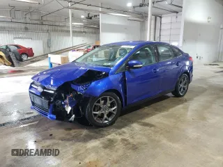 2013 Ford Focus SE with VIN 1FADP3F25DL302871, listed as a Copart auction lot 53094085 with 134,706 mi miles and Salvage Title. Bid and sale history available at carsss.com. Image 1.