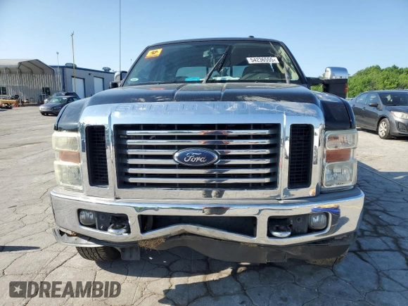 2010 Ford F-250 XL with VIN 1FTSW2B54AEB08685, listed as a Copart auction lot 54236555 with 205,897 mi miles and Salvage title. Bid and sale history available at DreamBid. Image 5.