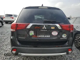 2018 Mitsubishi Outlander ES with VIN JA4AD2A34JZ006680, listed as a Copart auction lot 59897555 with 56,709 mi miles and Salvage title. Bid and sale history available at DreamBid. Image 6.