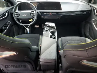 2023 Kia EV6 GT with VIN KNDC5DLE1P5127401, listed as a Copart auction lot 82055844 with 15,227 mi miles and Salvage Title. Bid and sale history available at carsss.com. Image 8.
