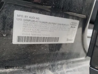 2004 Audi A4 3.0L с VIN WAULT68E54A165949, выставлен на аукционе Copart как лот 52155185 с пробегом 220 873 миль миль и Списание • Salvage title. История ставок и продаж доступна на DreamBid. Изображение 12.