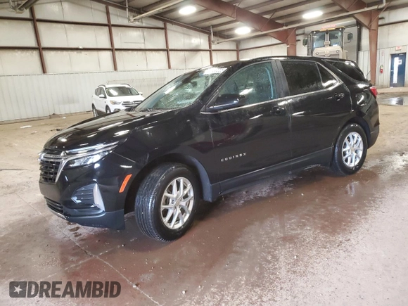 2022 Chevrolet Equinox LT с VIN 3GNAXKEV0NL241283, выставлен на аукционе Copart как лот 47963205 с пробегом 91 096 миль миль и Списание • Salvage title. История ставок и продаж доступна на DreamBid. Изображение 1.