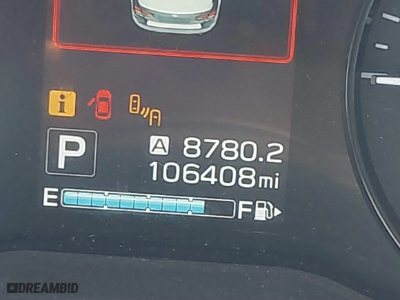 2019 Subaru Impreza Premium with VIN 4S3GKAD65K3627534, listed as a IAAI auction lot 41764771 with 106,408 mi miles. Bid and sale history available at carsss.com. Image 15.