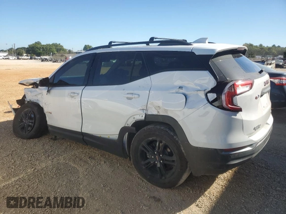 2024 GMC Terrain AT4 with VIN 3GKALYEG1RL142507, listed as a Copart auction lot 75747674 with 20,815 mi miles and Salvage Title. Bid and sale history available at DreamBid. Image 2.
