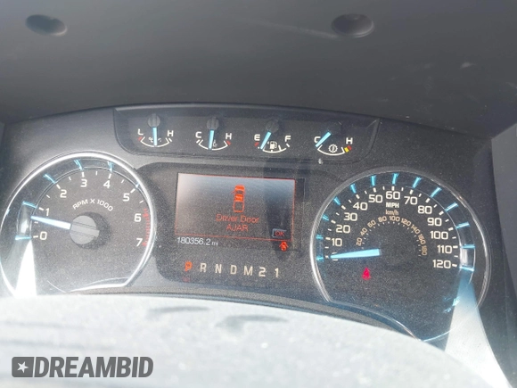 2011 Ford F-150 XLT with VIN 1FTFW1ET0BFC56821, listed as a IAAI auction lot 42549746 with 180,356 mi miles and . Bid and sale history available at DreamBid. Image 15.