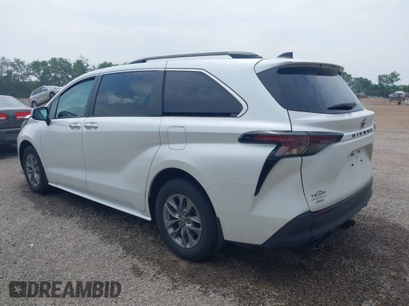 2023 Toyota Sienna XLE with VIN 5TDYSKFC1PS078997, listed as a IAAI auction lot 42435311 with 53,987 mi miles and . Bid and sale history available at DreamBid. Image 3.