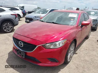 2014 Mazda Mazda6 i Touring with VIN JM1GJ1V65E1162108, listed as a IAAI auction lot 42027292 with 1 mi miles. Bid and sale history available at carsss.com. Image 2.