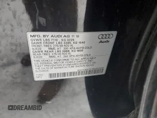 2011 Audi Q7 Prestige with VIN WA1VMAFE1BD005099, listed as a Copart auction lot 88532225 with 143,296 mi miles and Clean title. Bid and sale history available at DreamBid. Image 13.