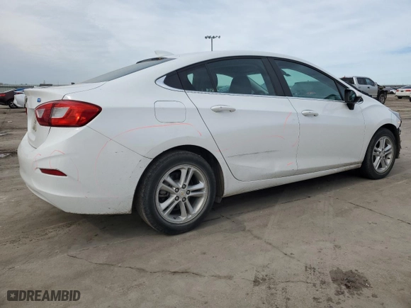 2017 Chevrolet Cruze LT with VIN 1G1BH5SE1H7279283, listed as a Copart auction lot 46670125 with 74,713 mi miles and Salvage Title. Bid and sale history available at carsss.com. Image 3.