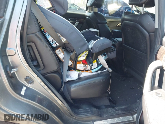 2012 Acura MDX Tech Pkg with VIN 2HNYD2H35CH538849, listed as a IAAI auction lot 42052860 with 173,052 mi miles. Bid and sale history available at carsss.com. Image 8.