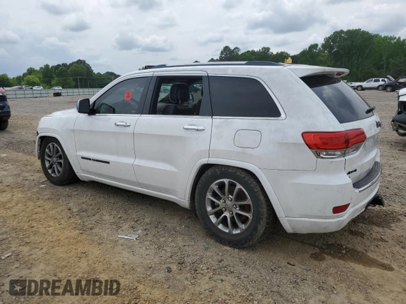 2014 Jeep Grand Cherokee Overland with VIN 1C4RJFCT2EC293743, listed as a Copart auction lot 54221695 with 169,312 mi miles and Clean Title. Bid and sale history available at DreamBid. Image 2.