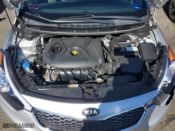 2016 Kia Forte LX with VIN KNAFK4A68G5615341, listed as a Copart auction lot 47040765 with 89,263 mi miles and Clean Title. Bid and sale history available at carsss.com. Image 11.