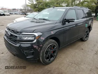 2023 Ford Expedition Limited z VIN 1FMJU2AG5PEA39692, wystawiony jako Copart lot #86629164 z przebiegiem 18 211 mil mil oraz Szkoda całkowita • Salvage title. Historia ofert i sprzedaży dostępna na DreamBid. Obrazek 1.