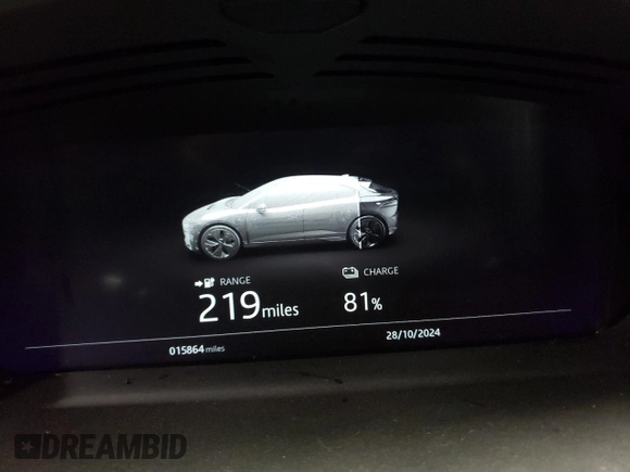 2019 Jaguar I-Pace HSE z VIN SADHD2S10K1F71324, wystawiony jako Copart lot #77226904 z przebiegiem 15 864 mil mil oraz Szkoda całkowita • Salvage title. Historia ofert i sprzedaży dostępna na DreamBid. Obrazek 9.