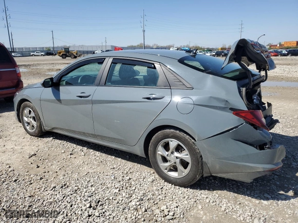 2022 Hyundai Elantra SE with VIN KMHLL4AG1NU335531, listed as a Copart auction lot 52120075 with 78,523 mi miles and Salvage Title. Bid and sale history available at carsss.com. Image 2.