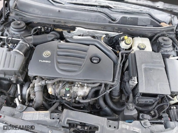 2011 Buick Regal CXL Turbo TO2 with VIN W04GW5EV2B1123224, listed as a IAAI auction lot 41449156 with 129,555 mi miles. Bid and sale history available at carsss.com. Image 10.