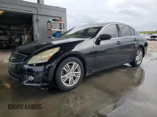 2011 Infiniti G25 Journey with VIN JN1DV6AP1BM603295, listed as a Copart auction lot 42162905 with 186,888 mi miles and Salvage Title. Bid and sale history available at carsss.com. Image 1.