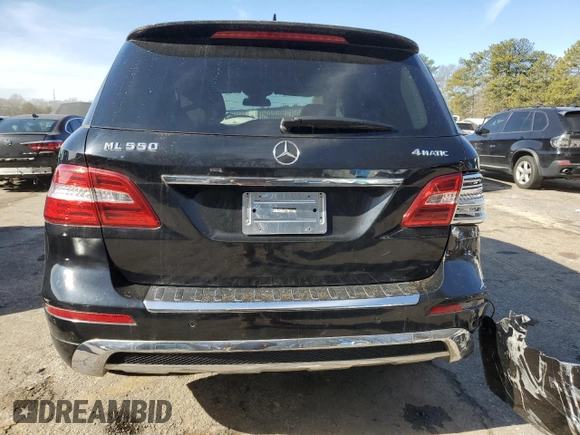 2014 Mercedes-Benz M 550 with VIN 4JGDA7DB0EA376522, listed as a Copart auction lot 42029495 with 94,742 mi miles and Salvage Title. Bid and sale history available at carsss.com. Image 6.