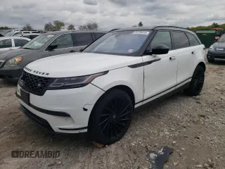 2019 Land Rover Range Rover Velar S z VIN SALYB2EX5KA784275, wystawiony jako Copart lot #54759415 z przebiegiem 90 851 mil mil oraz Szkoda całkowita • Salvage title. Historia ofert i sprzedaży dostępna na DreamBid. Obrazek 1.