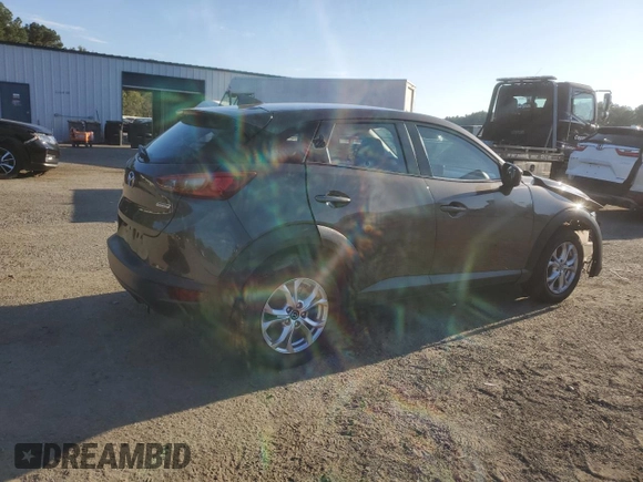 2018 Mazda CX-3 Sport with VIN JM1DKDB76J0313519, listed as a Copart auction lot 80766094 with 84,167 mi miles and Salvage Title. Bid and sale history available at DreamBid. Image 3.
