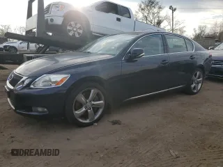 2009 Lexus GS 350 with VIN JTHBE96S090044387, listed as a Copart auction lot 81562084 with 56,045 mi miles and Salvage Title. Bid and sale history available at carsss.com. Image 1.