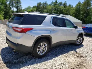 2019 Chevrolet Traverse LT Cloth with VIN 1GNEVGKW0KJ151183, listed as a Copart auction lot 60988104 with 82,431 mi miles and Salvage Title. Bid and sale history available at carsss.com. Image 3.