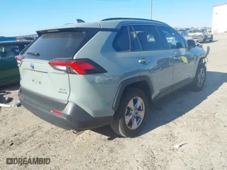 2022 Toyota RAV4 Hybrid XLE with VIN JTMRWRFVXND143454, listed as a IAAI auction lot 41702292 with 25,455 mi miles. Bid and sale history available at carsss.com. Image 4.