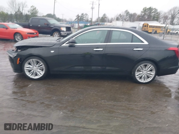 2024 Cadillac CT4 Premium Luxury with VIN 1G6DB5RK3R0106665, listed as a IAAI auction lot 41865633 with 38,920 mi miles. Bid and sale history available at carsss.com. Image 14.