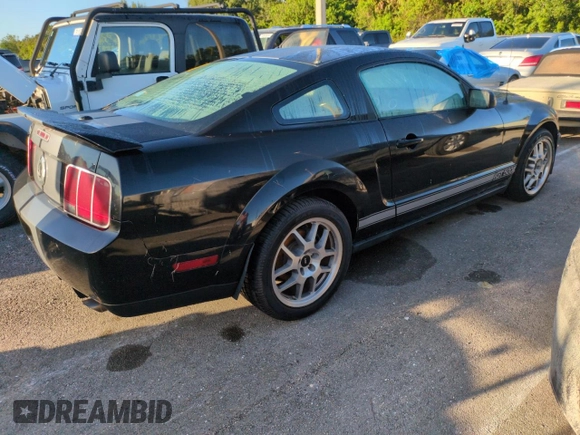 2007 Ford Mustang Shelby GT500 z VIN 1ZVHT88S975325819, wystawiony jako Copart lot #75202244 z przebiegiem Nie podano mil oraz Szkoda całkowita • Salvage title. Historia ofert i sprzedaży dostępna na DreamBid. Obrazek 3.