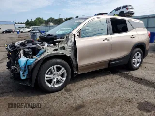 2019 GMC Terrain SLE z VIN 3GKALMEVXKL118073, wystawiony jako Copart lot #66513415 z przebiegiem 28 646 mil mil oraz Szkoda całkowita • Salvage title. Historia ofert i sprzedaży dostępna na DreamBid. Obrazek 1.