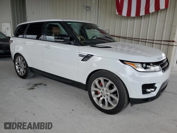 2015 Land Rover Range Rover Sport Supercharged with VIN SALWR2TF2FA512754, listed as a Copart auction lot 52621975 with Not provided miles and Salvage title. Bid and sale history available at DreamBid. Image 4.