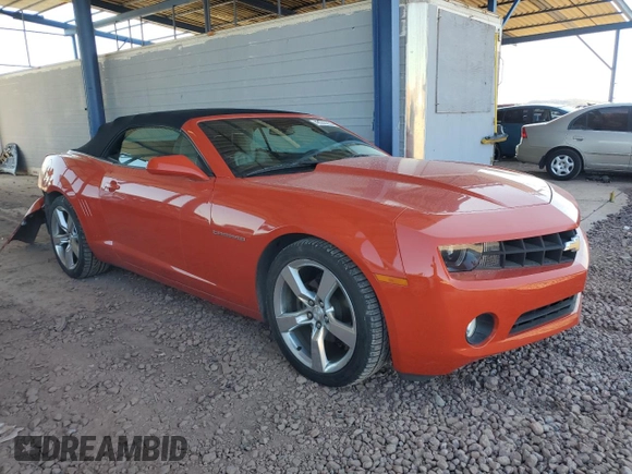 2013 Chevrolet Camaro LT z VIN 2G1FC3D3XD9222136, wystawiony jako Copart lot #48553255 z przebiegiem 51 626 mil mil oraz Szkoda całkowita • Salvage title. Historia ofert i sprzedaży dostępna na DreamBid. Obrazek 4.