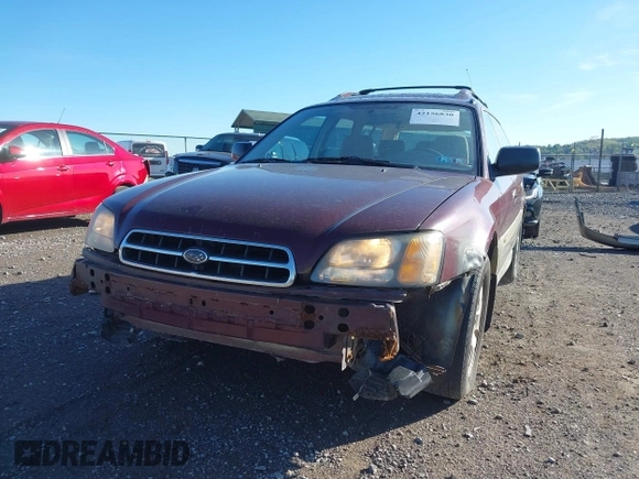 2000 Subaru Legacy Outback with VIN 4S3BH6655Y7604458, listed as a IAAI auction lot 42156830 with 192,024 mi miles and . Bid and sale history available at DreamBid. Image 6.