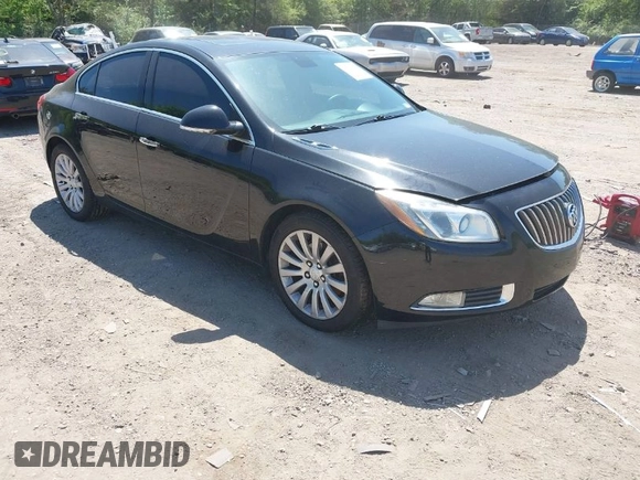 2013 Buick Regal Turbo Premium 2 with VIN 2G4GT5GV5D9250345, listed as a IAAI auction lot 42045902 with 209,766 mi miles. Bid and sale history available at carsss.com. Image 1.