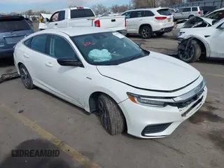 2019 Honda Insight EX z VIN 19XZE4F53KE034463, wystawiony jako IAAI lot #41949804 z przebiegiem 70 145 mil mil oraz . Historia ofert i sprzedaży dostępna na DreamBid. Obrazek 1.