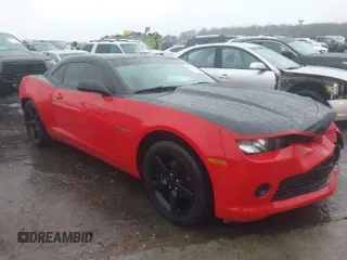 2013 Chevrolet Camaro LT with VIN 2G1FC1E35D9191090, listed as a IAAI auction lot 41555286 with 148,990 mi miles. Bid and sale history available at carsss.com. Image 1.