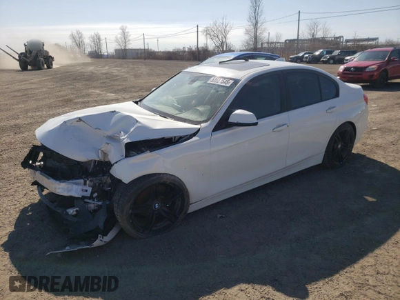 2013 BMW 3 Series 328i xDrive with VIN WBA3B3C53DJ811191, listed as a Copart auction lot 53529545 with 171,006 mi miles and Non repairable. Bid and sale history available at DreamBid. Image 1.