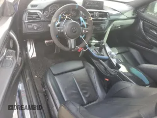 2014 BMW 4 Series 435i with VIN WBA3R1C51EK191792, listed as a Copart auction lot 89140125 with 143,807 mi miles and Salvage Title. Bid and sale history available at carsss.com. Image 8.