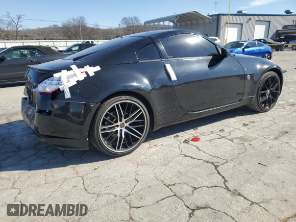 2007 Nissan 350Z Enthusiast z VIN JN1BZ34D57M504336, wystawiony jako Copart lot #48139145 z przebiegiem 115 151 mil mil oraz Szkoda całkowita • Salvage title. Historia ofert i sprzedaży dostępna na DreamBid. Obrazek 3.